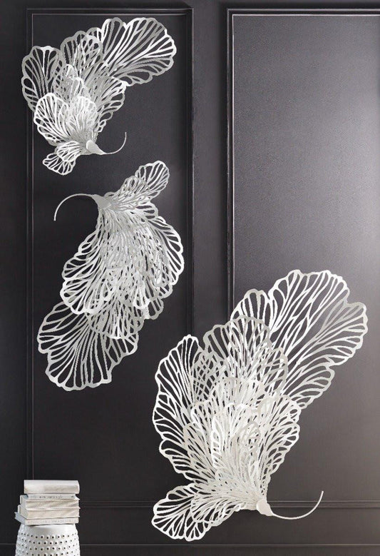 Phillips Collection Butterfly Wall Art White