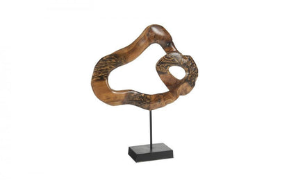 Phillips Collection Carved Sculpture Teak