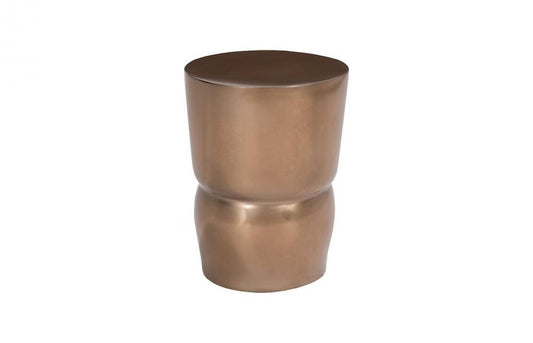 Phillips Collection Carved Stool Bronze