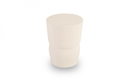 Phillips Collection Carved Stool Ivory