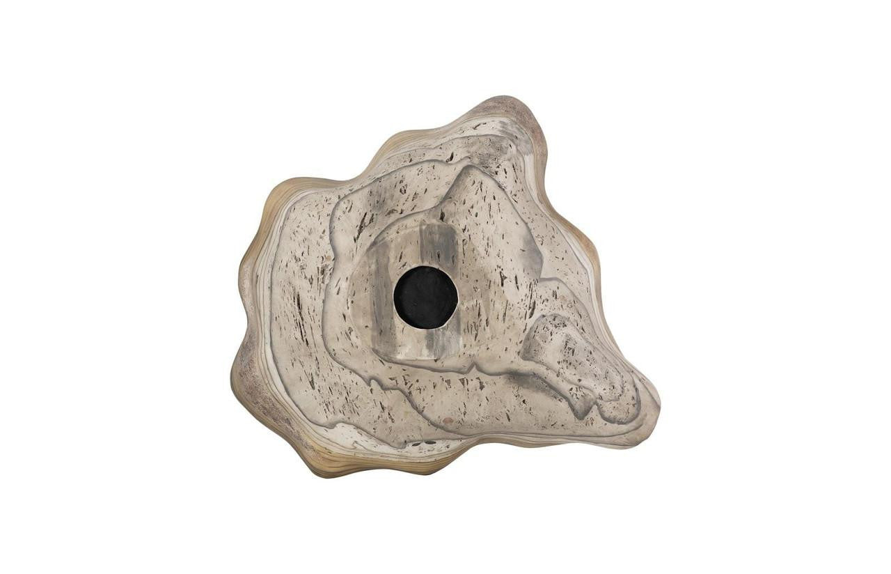 Phillips Collection Cast Bowl Wall Sculpture, Large, Natural, 22"W (PH105279 YV0J07T52X)