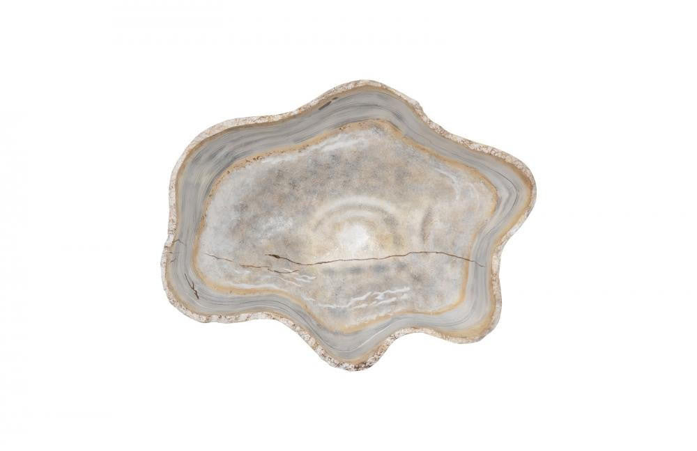 Phillips Collection Cast Bowl Wall Sculpture, Small, Natural, 18"W (PH105280 YV0J07T52Y)