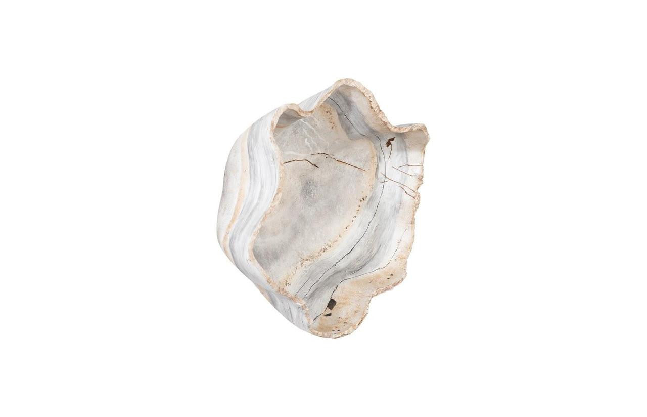 Phillips Collection Cast Bowl Wall Sculpture, Small, Natural, 18"W (PH105280 YV0J07T52Y)
