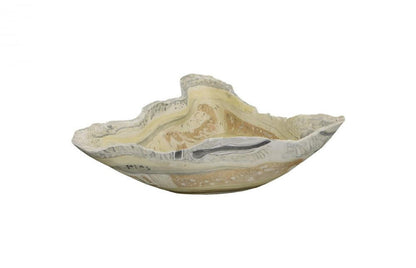 Phillips Collection Cast Onyx Bowl, Large, Gray, 22"W (PH106695 YV0J07T45E)