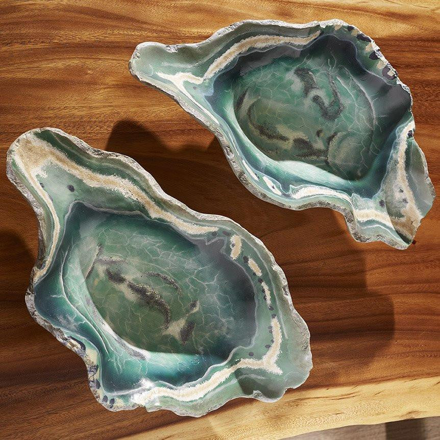 Phillips Collection Cast Onyx Bowl, Large, Green, 22"W (PH106694 YV0J07T45F)