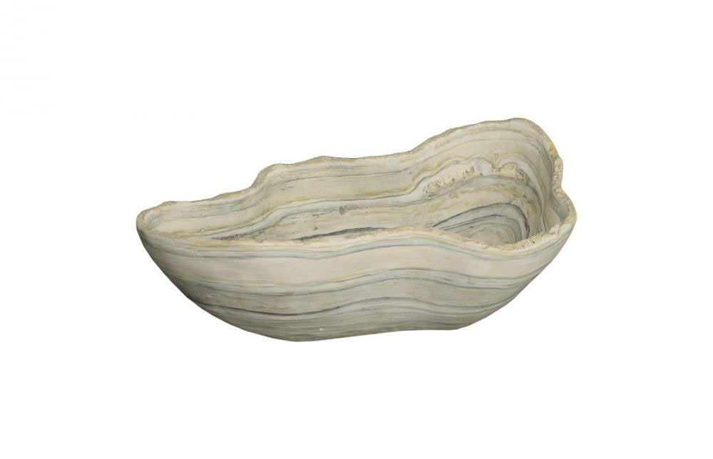 Phillips Collection Cast Onyx Large Bowl Gray