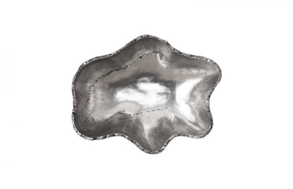 Phillips Collection Cast Onyx Wall Bowl Silver