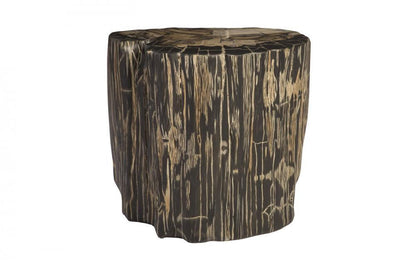 Phillips Collection Cast Petrified Wood Stool, Large, Aged Wood, 20"H (PH89727 YV0J07T45N)