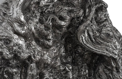 Phillips Collection Cast Root Wall Sculpture, Swirling, Silver Leaf, 32"W (PH107122 YV0J07T52E)