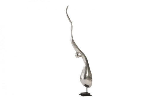 Phillips Collection Chofa Sculpture Silver Leaf
