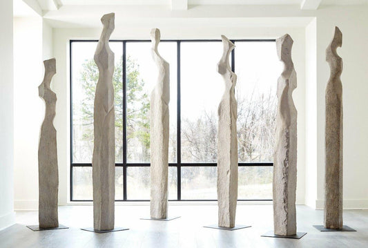 Phillips Collection Cast Woman Sculpture Series A Gray