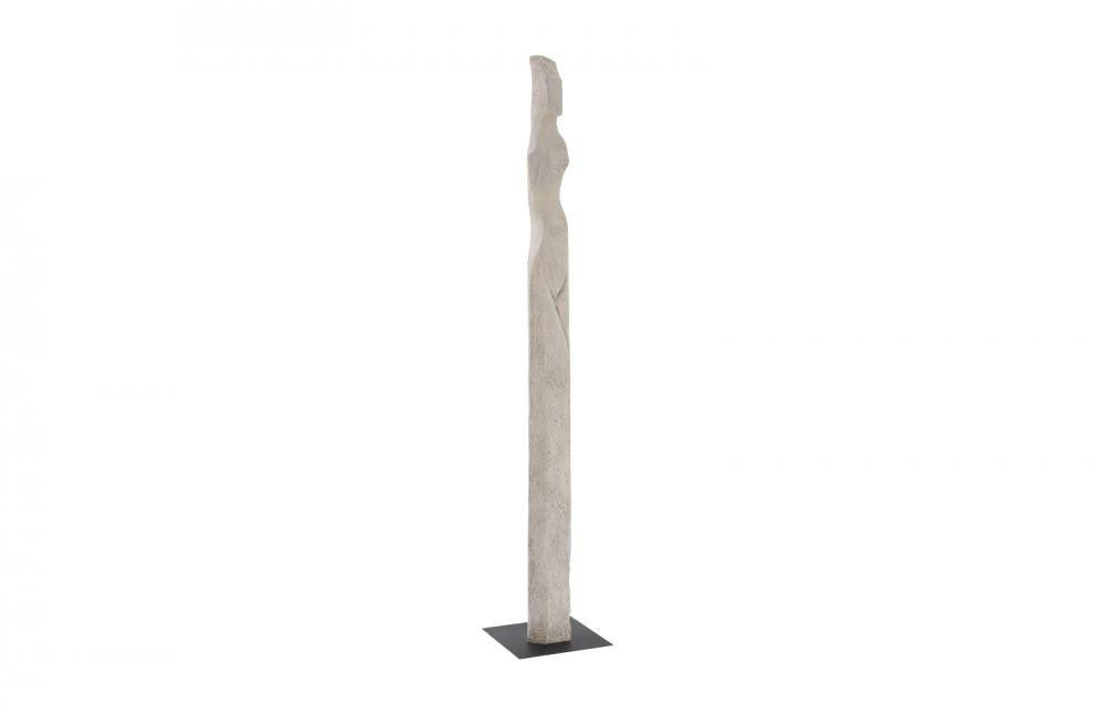 Phillips Collection Cast Woman Sculpture Series F Gray