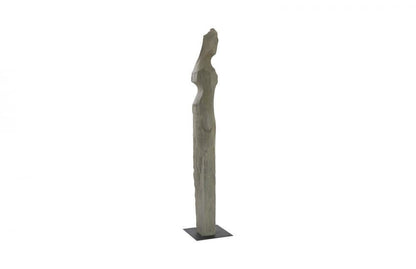 Phillips Collection Colossal Woman Sculpture, Series F, Gray, 84"H (PH103464 YV0J07T53C)