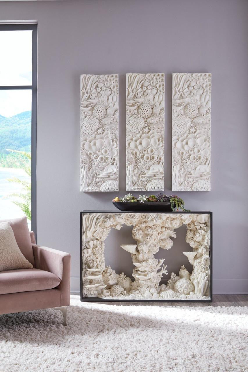 Phillips Collection Coral Reef Wall Art, Rectangle, Ivory, 15"W (PH112036 YV0J07T61J)