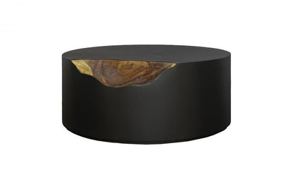 Phillips Collection Cornered Coffee Table Black, Chamcha
