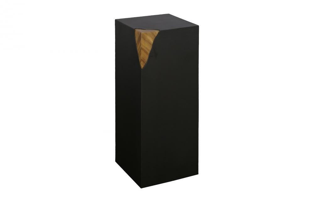 Phillips Collection Cornered Pedestal Black, Chamcha