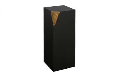 Phillips Collection Cornered Pedestal Black, Chamcha