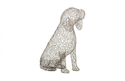 Phillips Collection Crazy Wire Animal Sculpture Black
