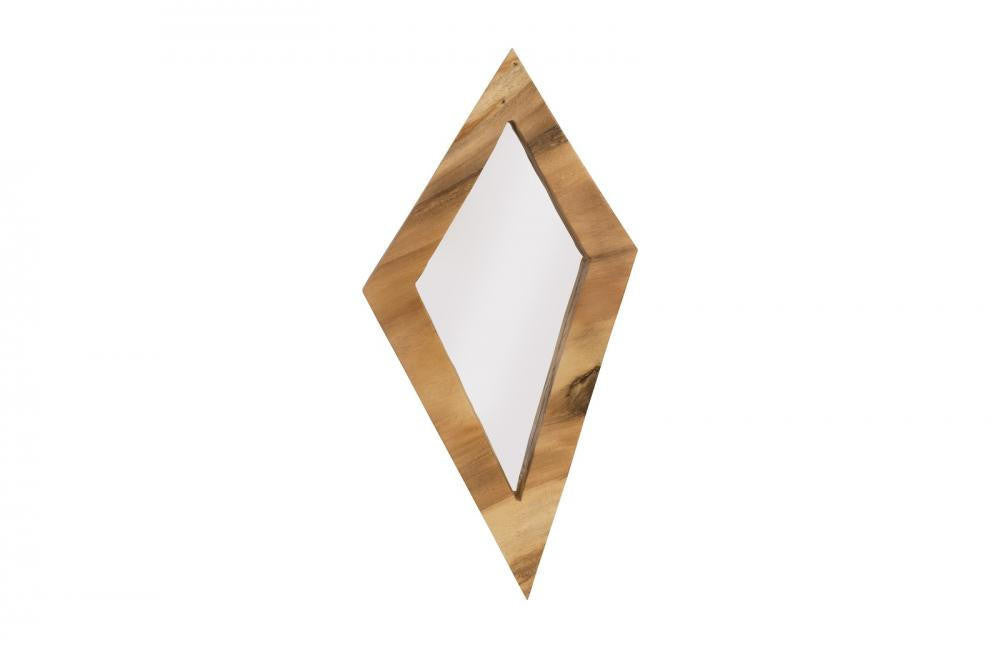 Phillips Collection Diamond Mirror, Large, Chamcha, 15"W (TH95620 YV0J07T632)