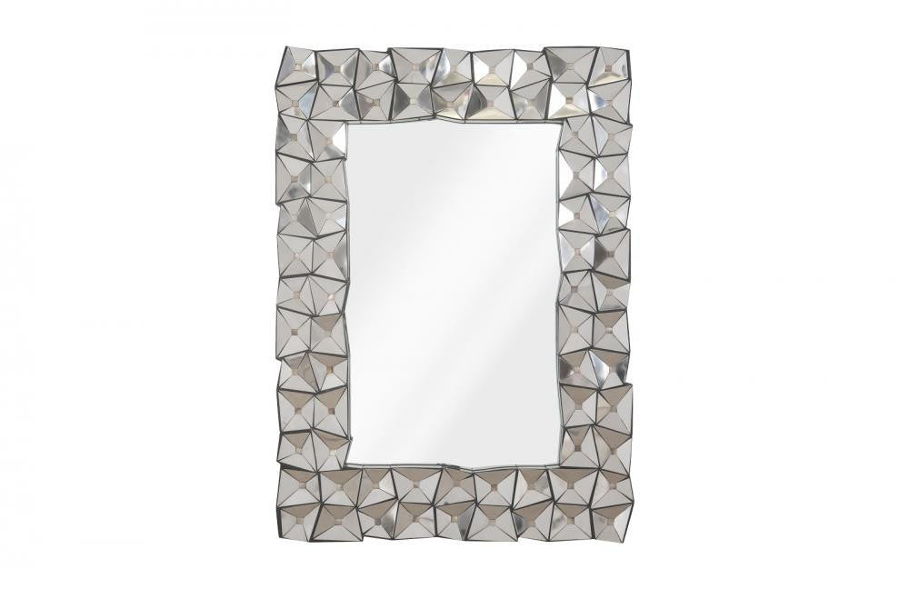 Phillips Collection Divot Mirror Stainless Steel