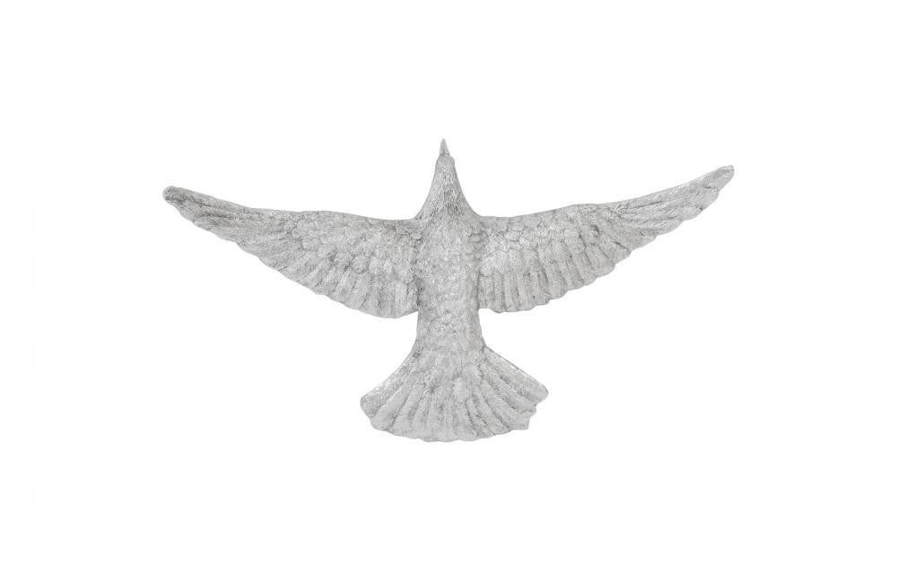 Phillips Collection Dove Wings Spread Wall Art Silver Leaf