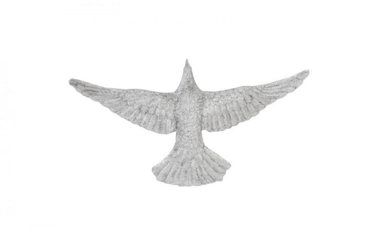 Phillips Collection Dove Wings Spread Wall Art Silver Leaf