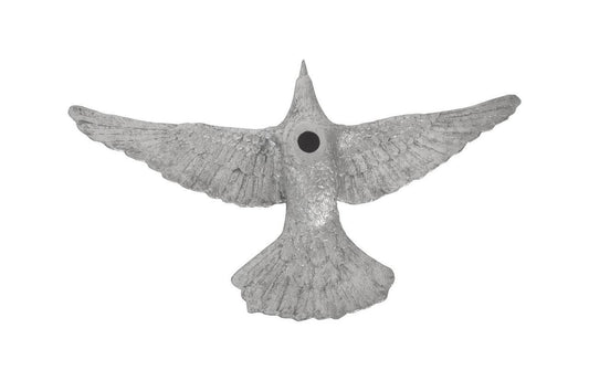 Phillips Collection Dove Wings Forward Wall Art Silver Leaf