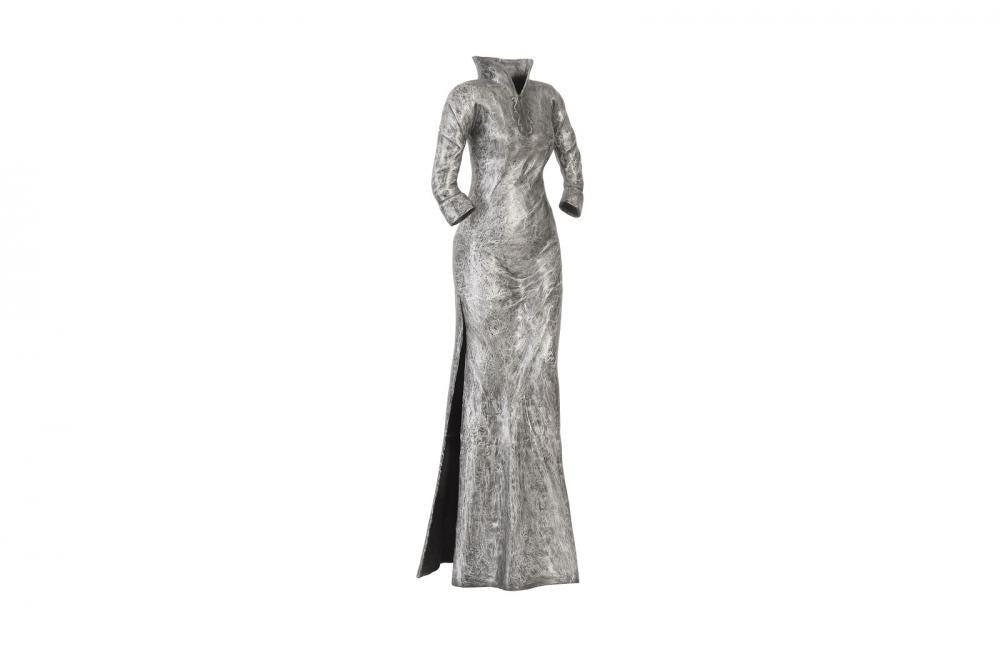 Phillips Collection Dress Sculpture Aluminum