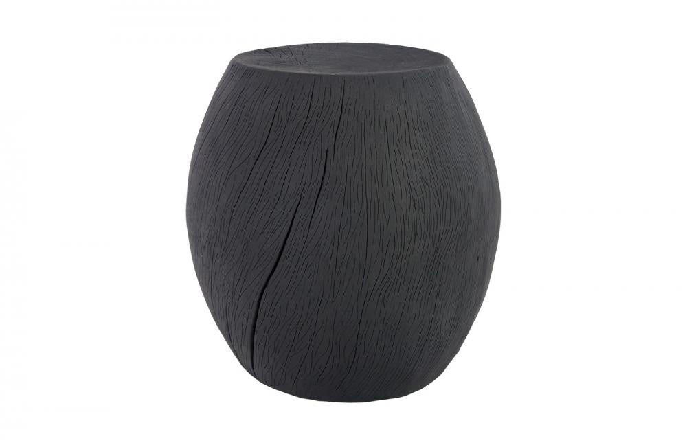 Phillips Collection Drum Resin Stool Charcoal