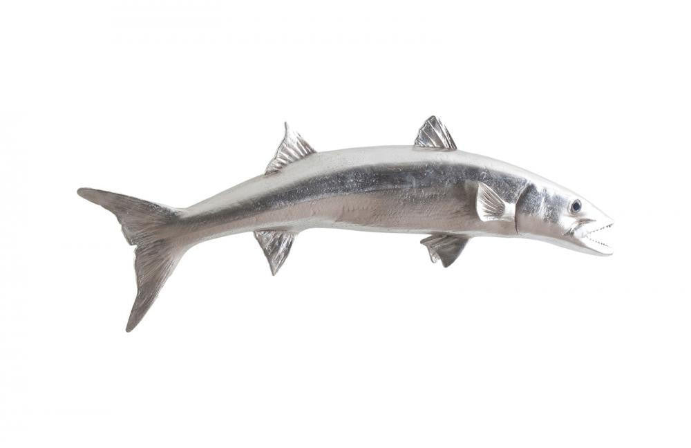 Phillips Collection Fish Wall Art Silver Leaf
