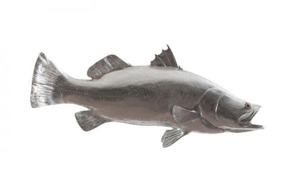 Phillips Collection Bluefin Tuna Fish Wall Sculpture Polished Aluminum