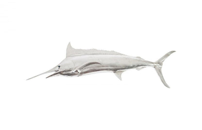 Phillips Collection Mackerel Fish Wall Sculpture Polished Aluminum