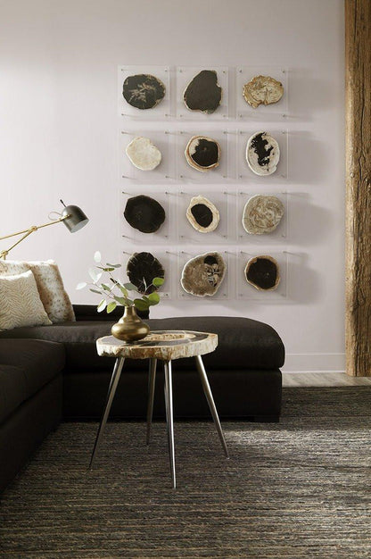 Phillips Collection Floating Wall Art, Single Slice, Wood, 16"H x 16"W x 2.5"D (ID97236 YV0J07T71Y)