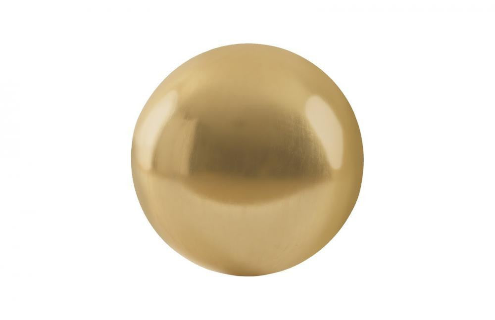 Phillips Collection Floor Large Ball Sculpture Gold Leaf