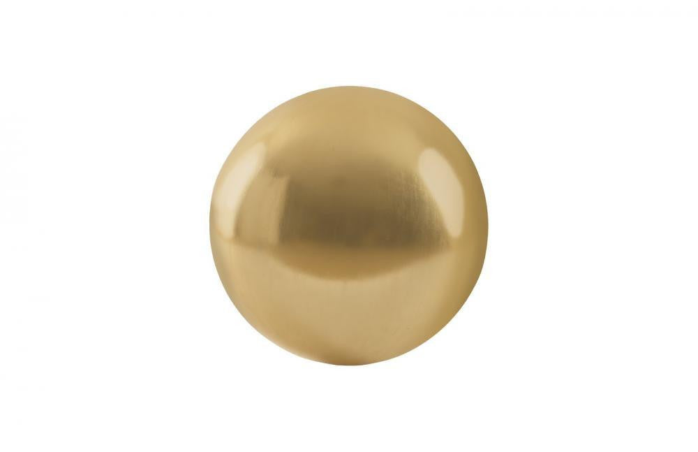 Phillips Collection Floor Medium Ball Sculpture Gold Leaf