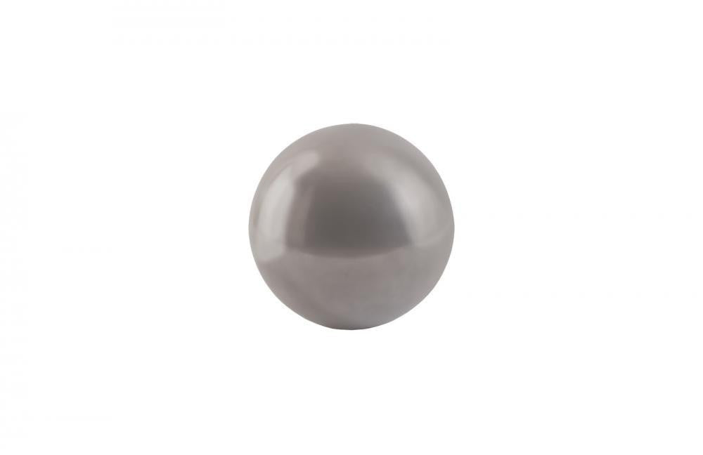 Phillips Collection Floor Small Ball Sculpture Polished Aluminum