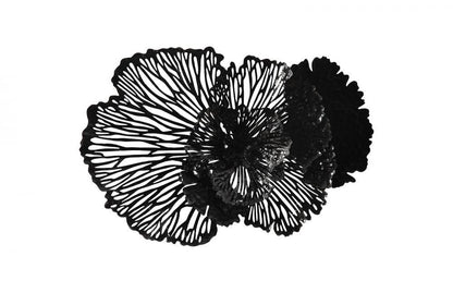 Phillips Collection Flower Wall Art, Medium, Black, 43"W (TH108319 YV0J07T739)