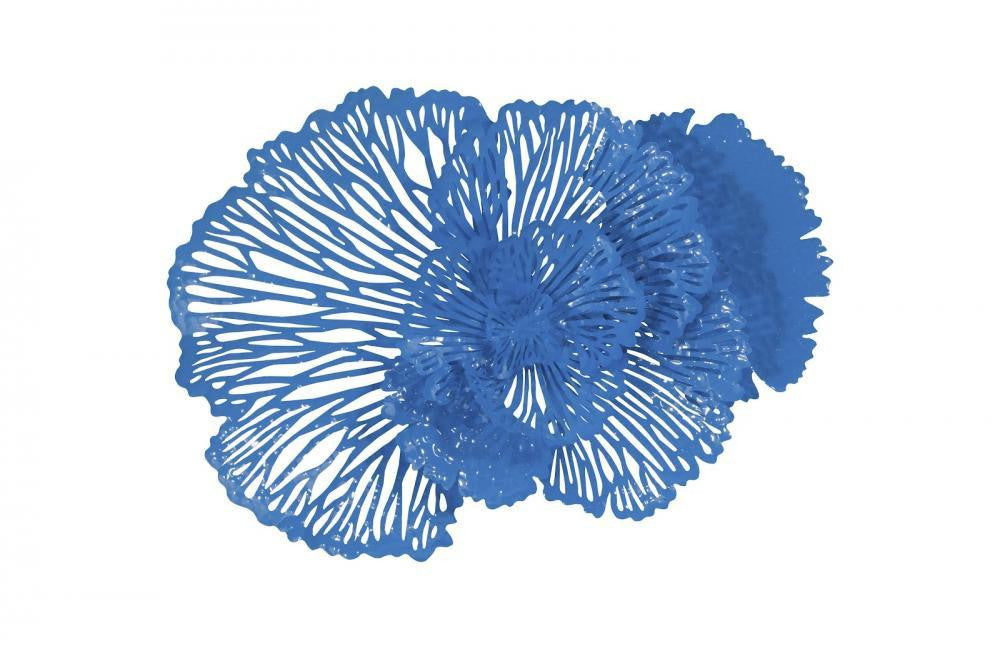 Phillips Collection Flower Large Wall Art Blue