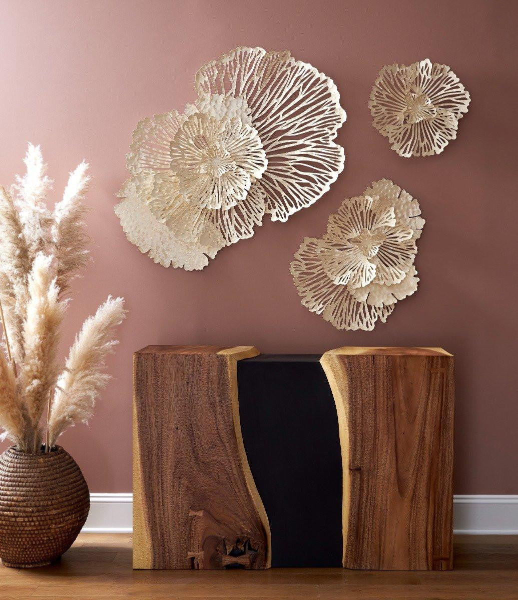 Phillips Collection Flower Wall Art, Medium, Ivory, 43"W (TH83084 YV0J07T72X)