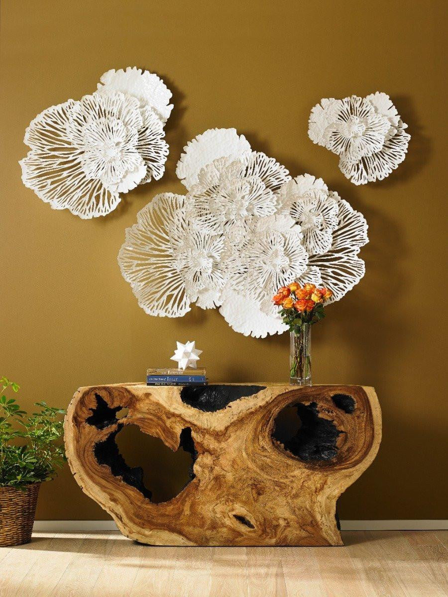 Phillips Collection Flower X-Small Wall Art White