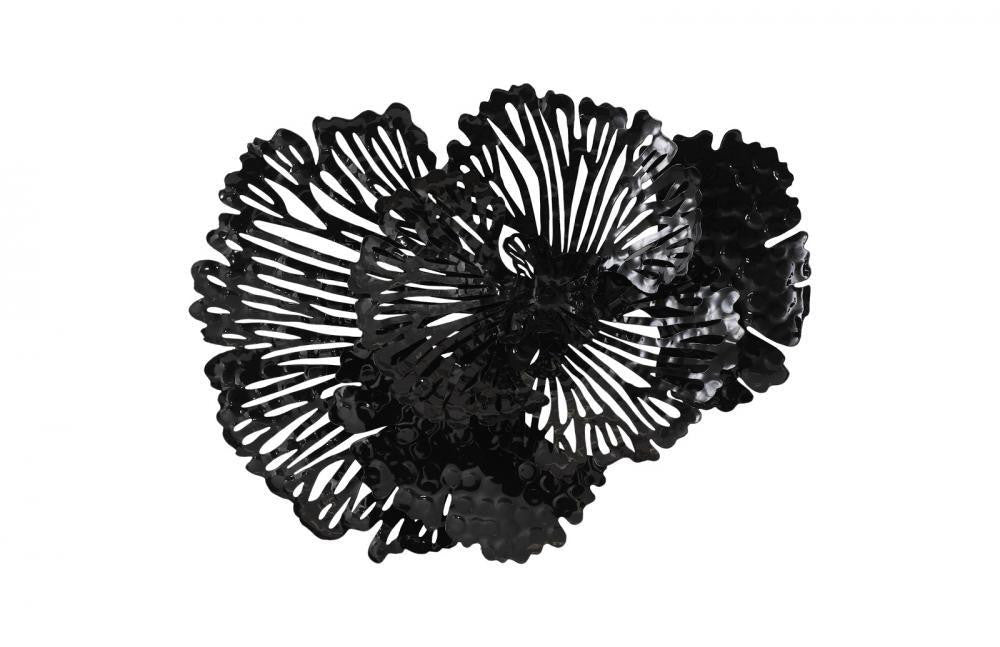 Phillips Collection Flower Wall Art, Small, Black, 25"W (TH107120 YV0J07T73C)