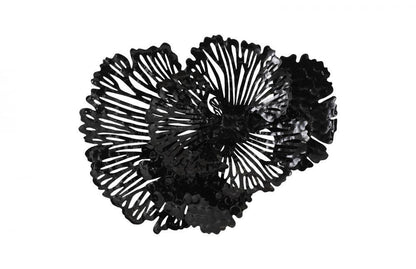 Phillips Collection Flower Wall Art, Small, Black, 25"W (TH107120 YV0J07T73C)