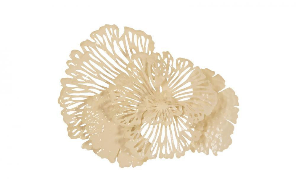 Phillips Collection Flower Wall Art, Small, Ivory, 25"W (TH83083 YV0J07T72W)