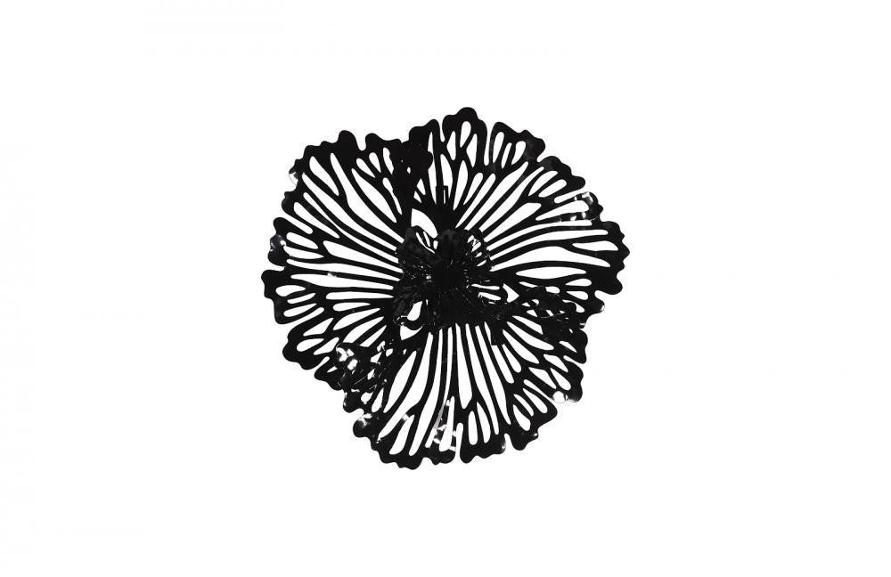 Phillips Collection Flower Wall Art, X-Small, Black, 18"W (TH109690 YV0J07T735)