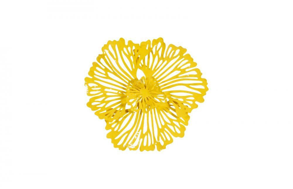 Phillips Collection Flower Wall Art, X-Small, Yellow, 18"W (TH109688 YV0J07T733)