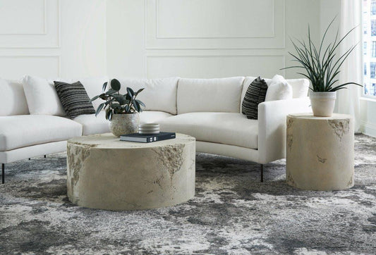 Phillips Collection Formation Coffee Table, Off-White, 39"W (PH108493 YV0J07T73J)