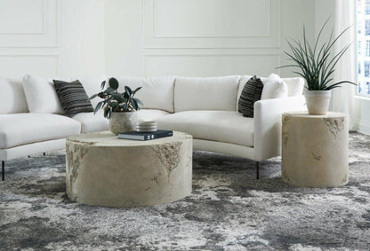 Phillips Collection Formation Side Table, Off-White, 22.5"H (PH111486 YV0J07T73K)
