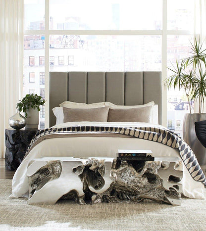 Phillips Collection Freeform Large Bench Off-White