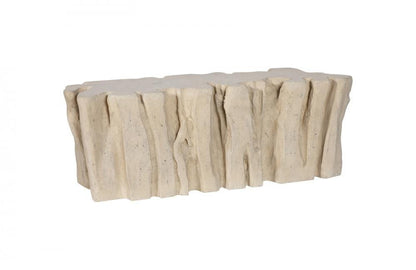 Phillips Collection Freeform Bench, Medium, Off-White, 51"W (PH110592 YV0J07T80J)