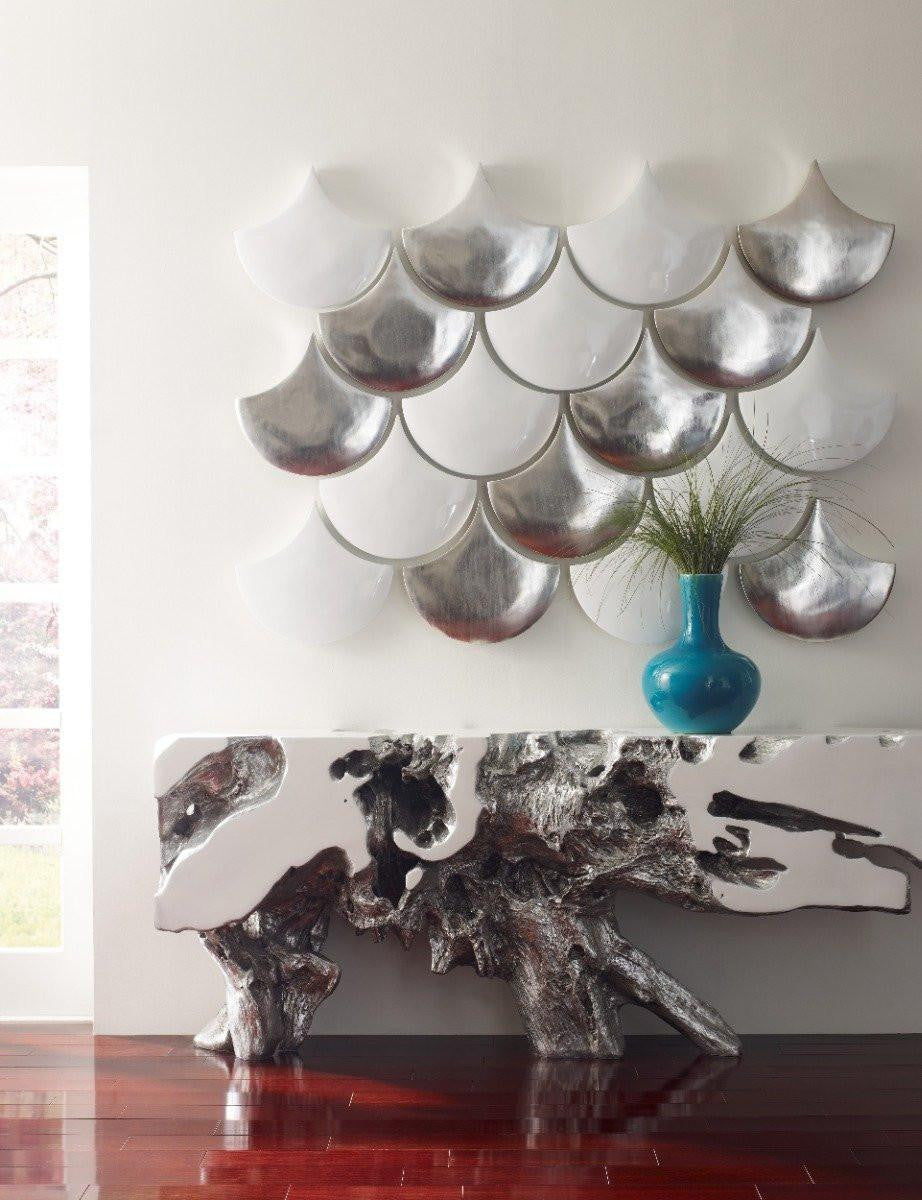 Phillips Collection Freeform Large Console Table White